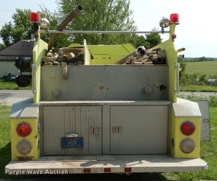 image for item II9680 1977 Chevrolet C65  pumper fire truck