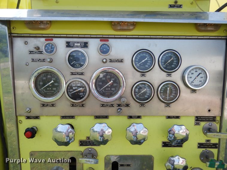 image for item II9680 1977 Chevrolet C65  pumper fire truck