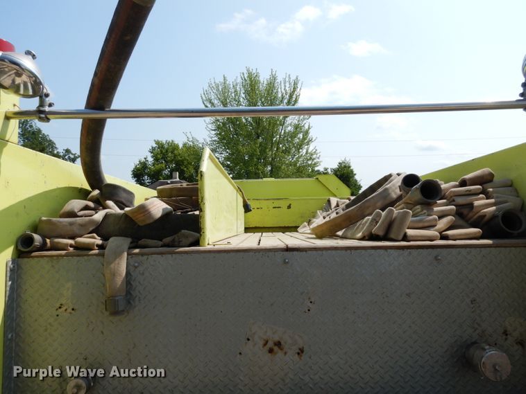 image for item II9680 1977 Chevrolet C65  pumper fire truck