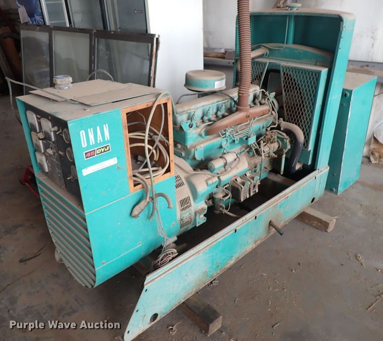 image for item IJ9909 Onan 45 DYJ  generator