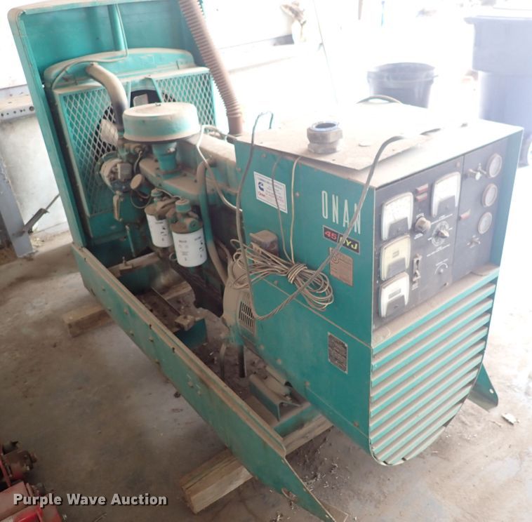 image for item IJ9909 Onan 45 DYJ  generator