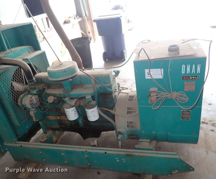 image for item IJ9909 Onan 45 DYJ  generator