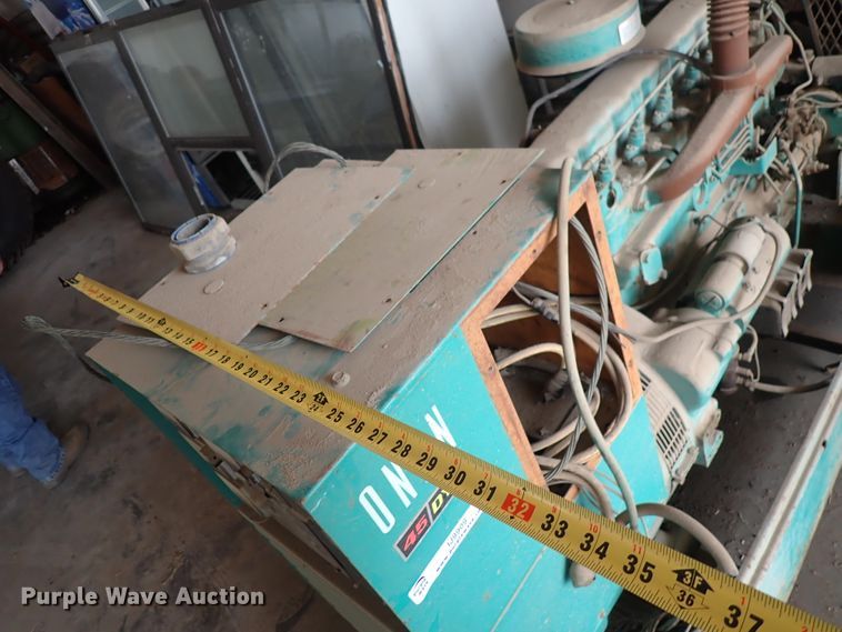 image for item IJ9909 Onan 45 DYJ  generator