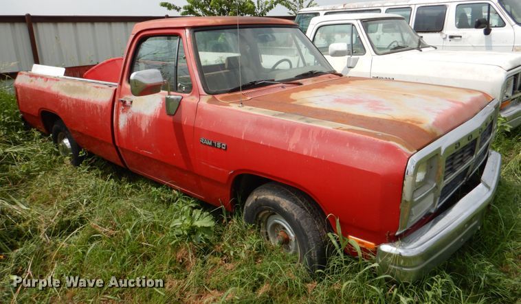 image for item IR9011 1993 Dodge Ram 150  pickup truck