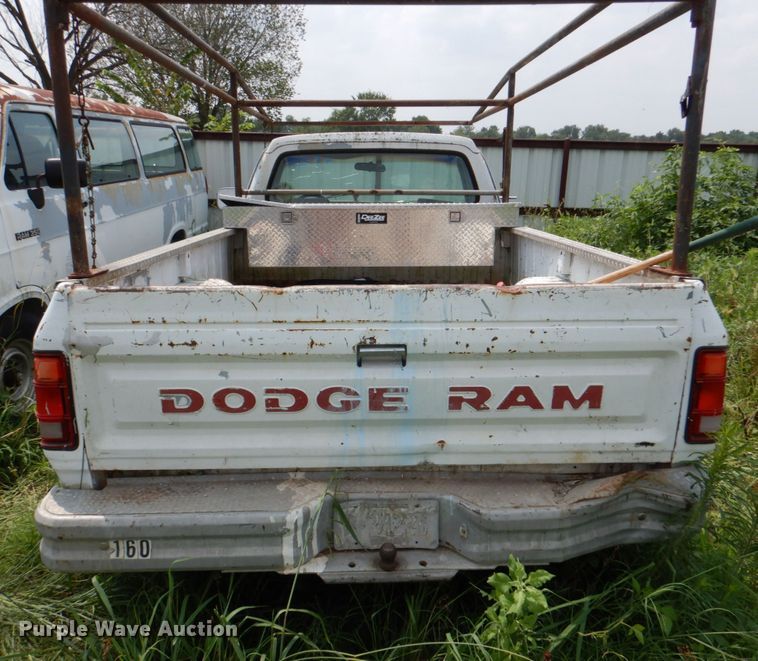 image for item IR9014 1991 Dodge Ram 150  pickup truck