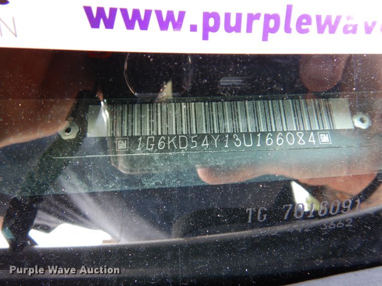 image for item JN9503 2003 Cadillac DeVille