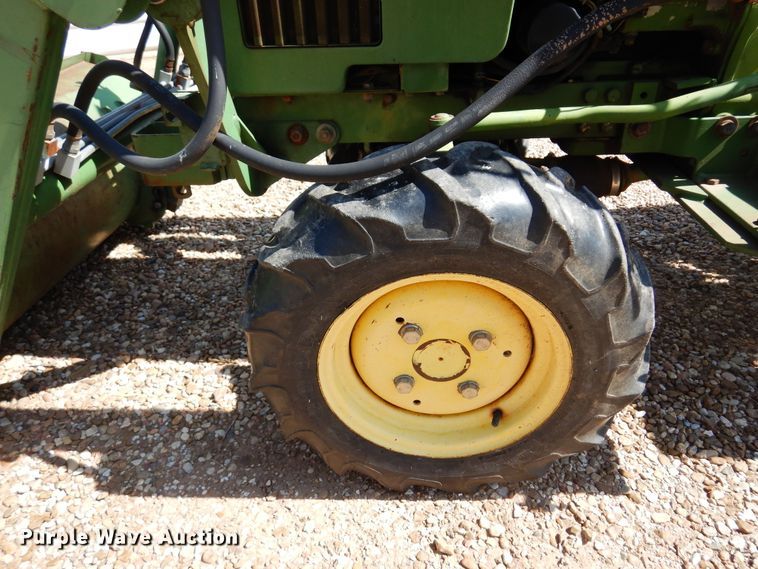 image for item JT9597 John Deere 650  MFWD tractor