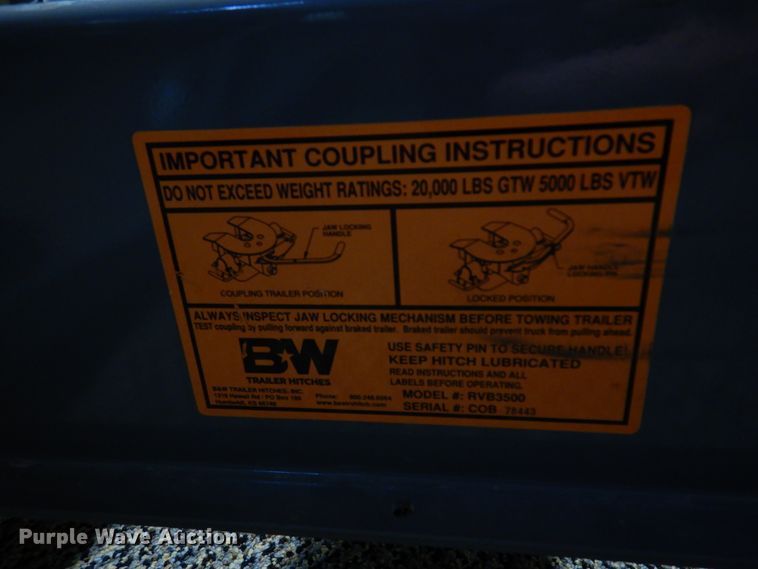 image for item JT9601 (2) B&W Companion fifth wheel bases