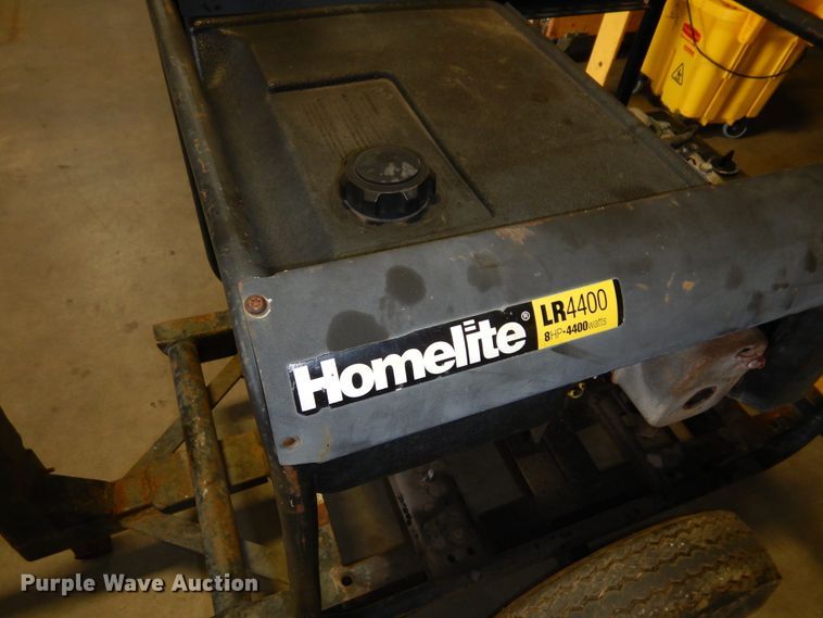 image for item JT9611 Homelight LR4400  generator