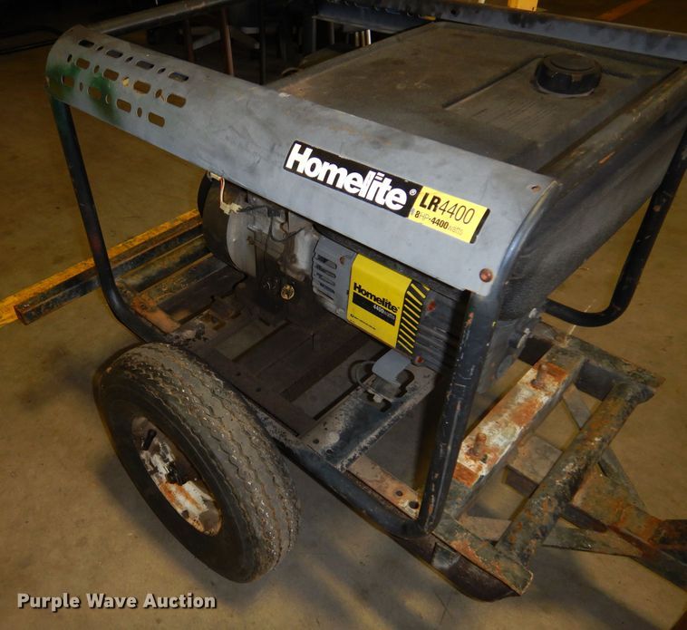 image for item JT9611 Homelight LR4400  generator