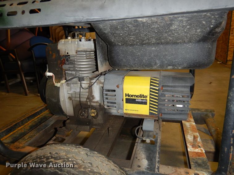 image for item JT9611 Homelight LR4400  generator