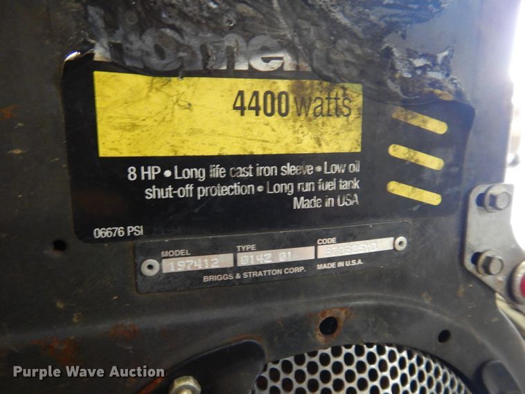 image for item JT9611 Homelight LR4400  generator