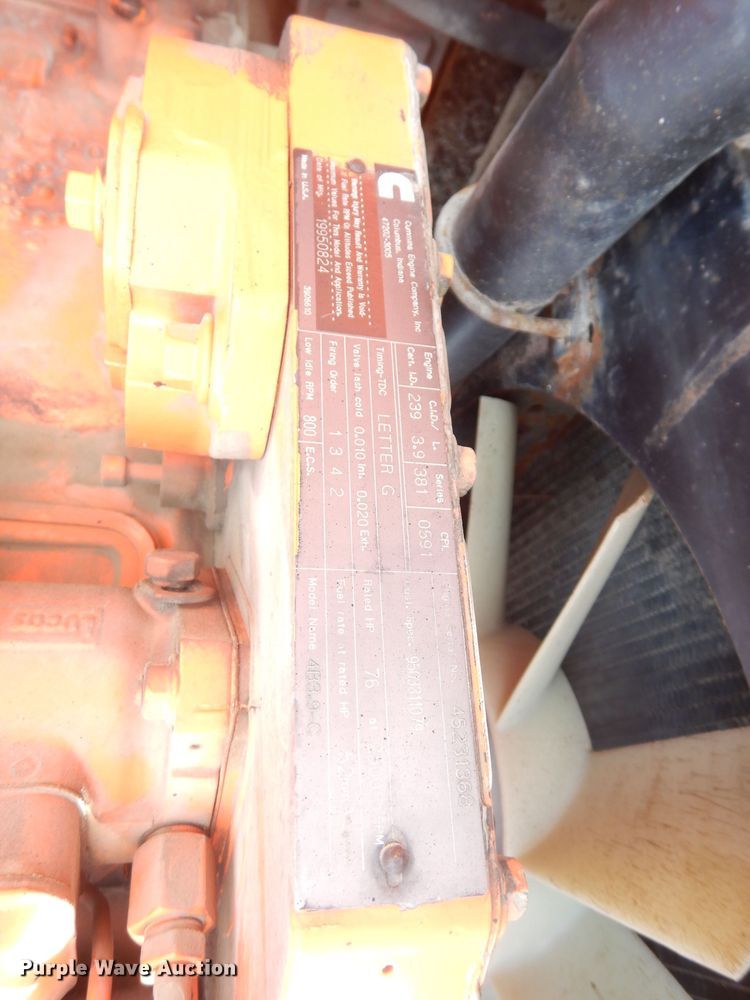 image for item KC9240 1995 Hamm GRW5  pneumatic roller