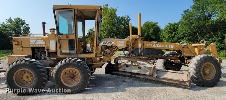 image for item KD9425 1987 Fiat-Allis FG75  motor grader