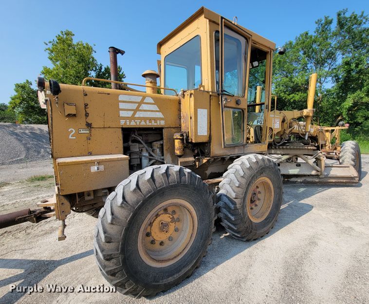 image for item KD9425 1987 Fiat-Allis FG75  motor grader