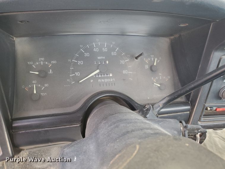 image for item KK9353 1994 Chevrolet S10  pickup truck