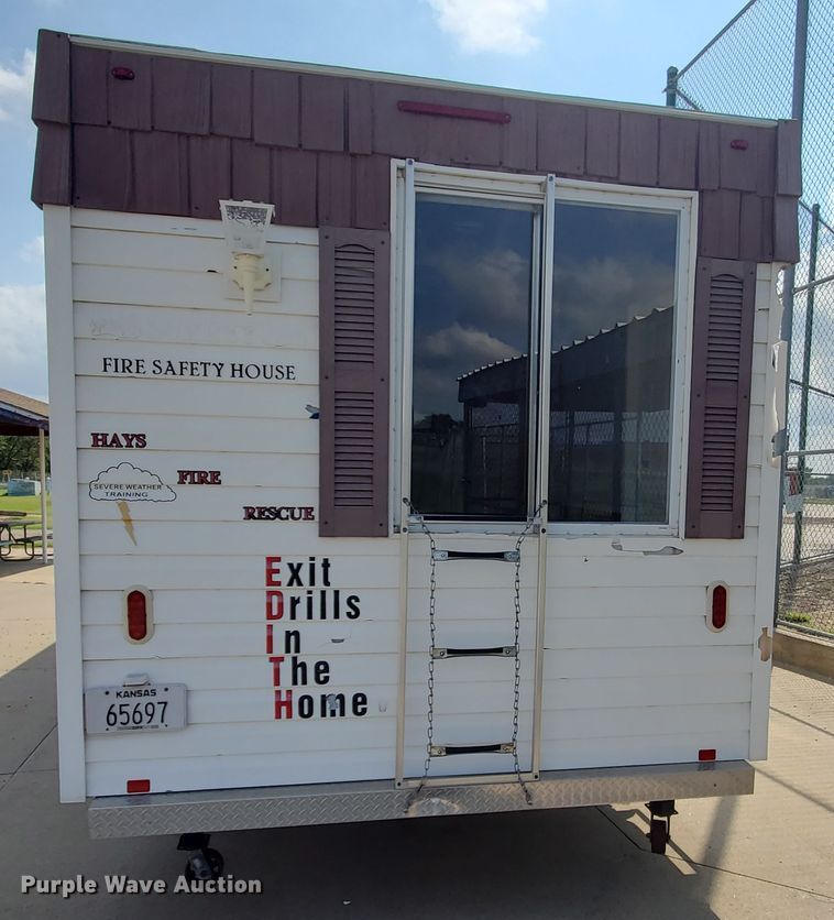 image for item KK9378 2006 Surrey HSB  fire safety training trailer