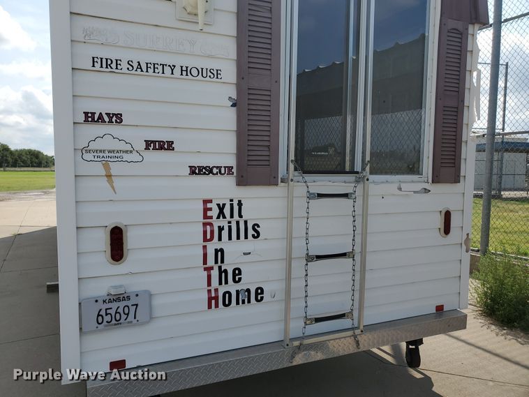 image for item KK9378 2006 Surrey HSB  fire safety training trailer