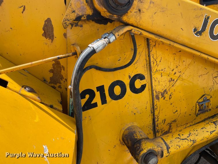 image for item KK9553 John Deere 210C  backhoe