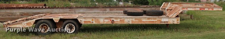 image for item KQ9786 1968 Hyster  equipment trailer