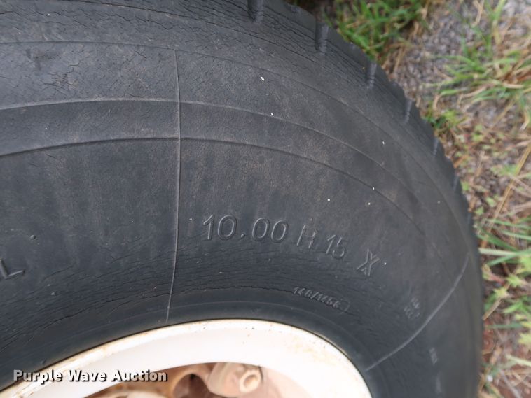 image for item KQ9786 1968 Hyster  equipment trailer