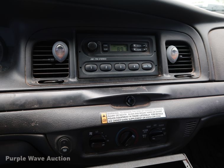 image for item KQ9788 2011 Ford Crown Victoria Police Interceptor