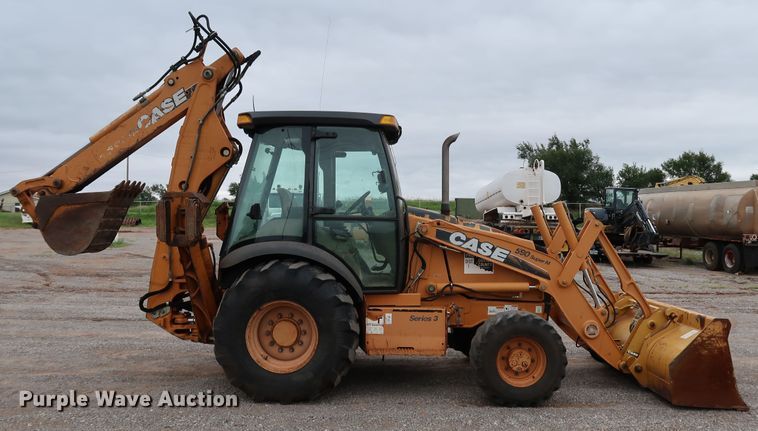 image for item KQ9792 2010 Case 590 Super M Series III  backhoe