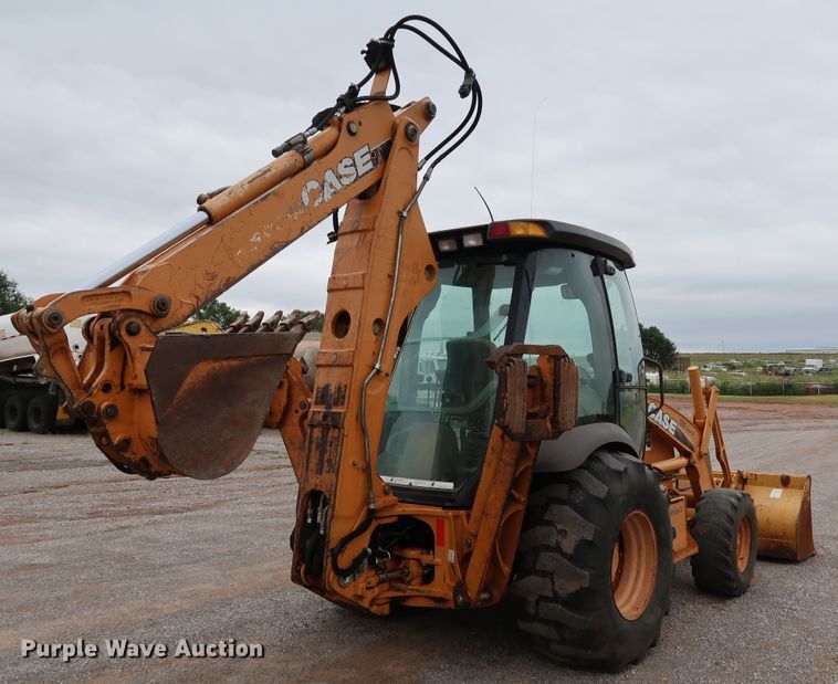 image for item KQ9792 2010 Case 590 Super M Series III  backhoe