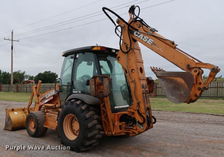image for item KQ9792 2010 Case 590 Super M Series III  backhoe