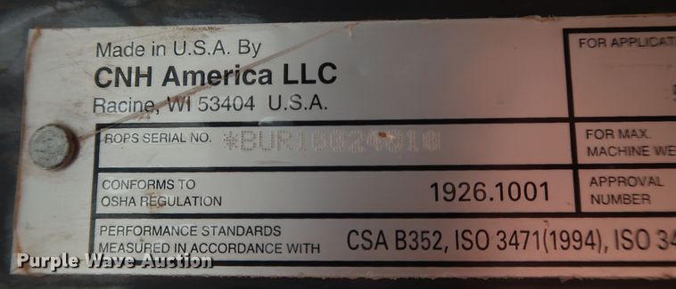 image for item KQ9792 2010 Case 590 Super M Series III  backhoe