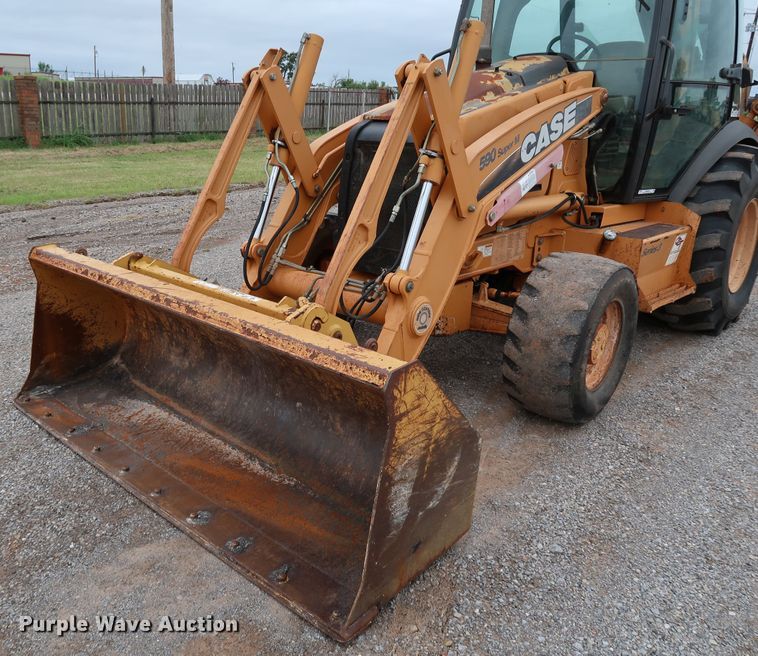 image for item KQ9792 2010 Case 590 Super M Series III  backhoe