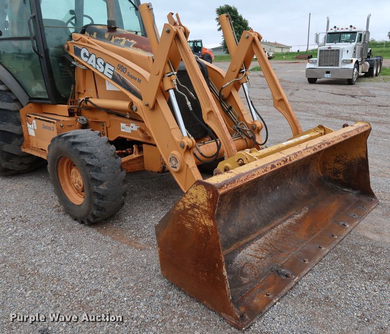 image for item KQ9792 2010 Case 590 Super M Series III  backhoe