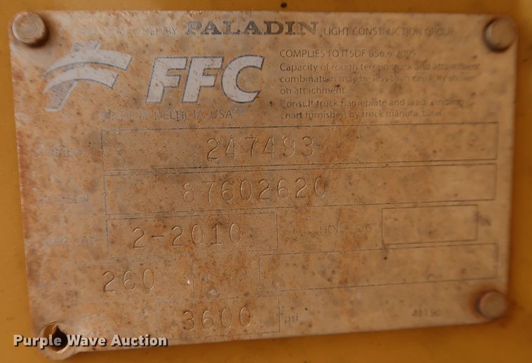 image for item KQ9792 2010 Case 590 Super M Series III  backhoe