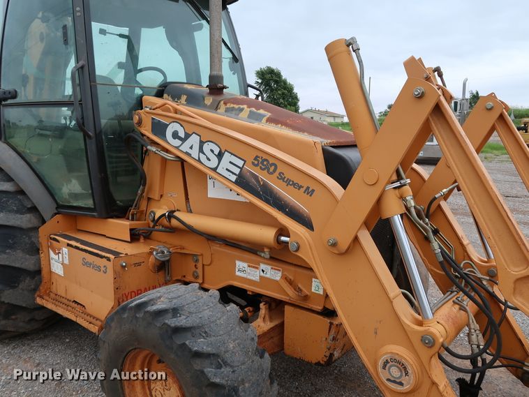 image for item KQ9792 2010 Case 590 Super M Series III  backhoe