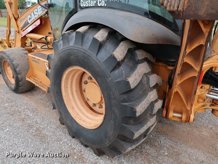 image for item KQ9792 2010 Case 590 Super M Series III  backhoe