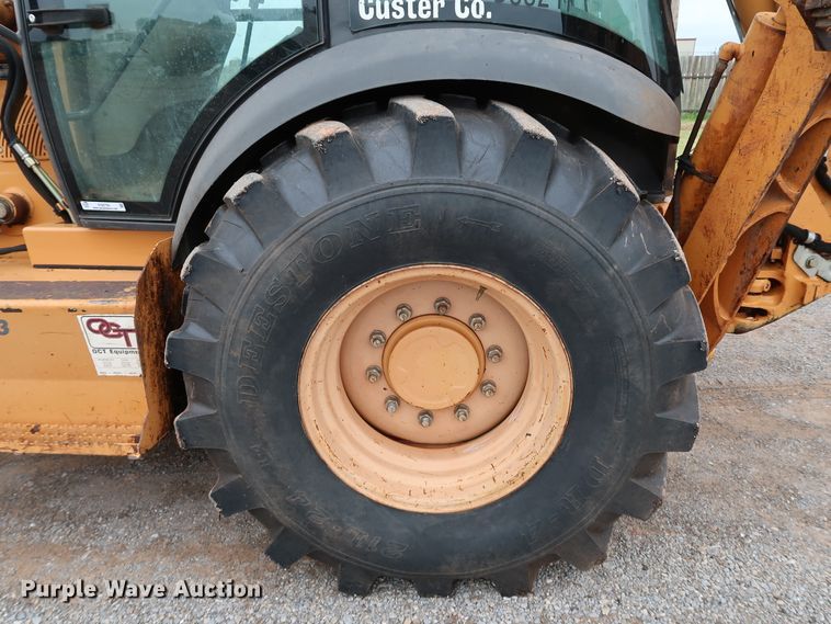 image for item KQ9792 2010 Case 590 Super M Series III  backhoe