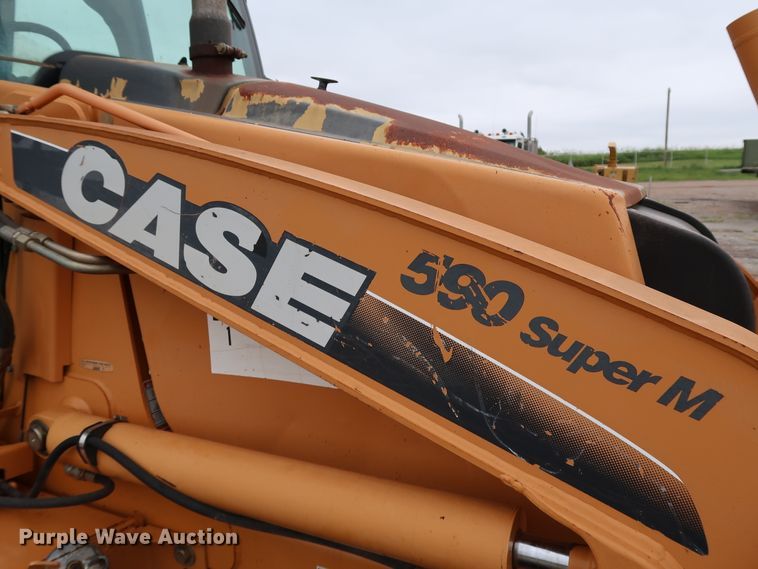 image for item KQ9792 2010 Case 590 Super M Series III  backhoe