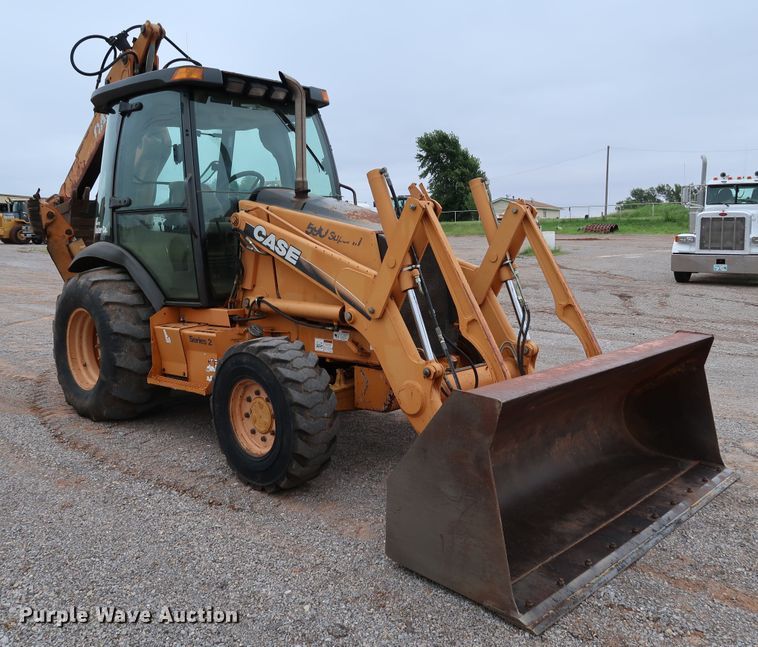 image for item KQ9793 2006 Case 590 Super M Series II  backhoe