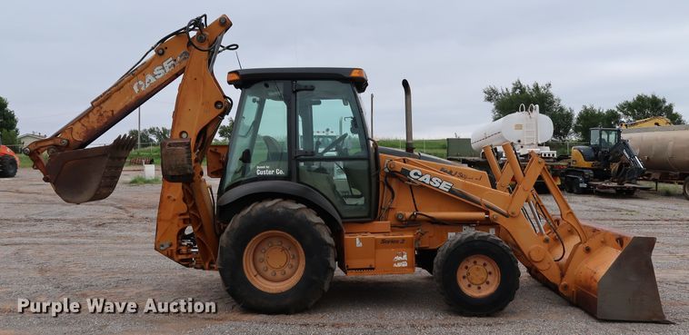 image for item KQ9793 2006 Case 590 Super M Series II  backhoe