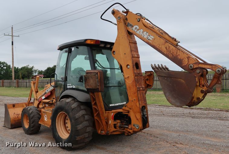 image for item KQ9793 2006 Case 590 Super M Series II  backhoe