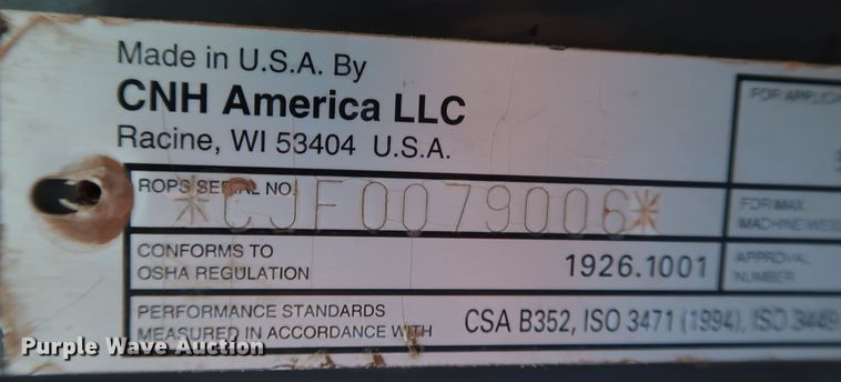 image for item KQ9793 2006 Case 590 Super M Series II  backhoe