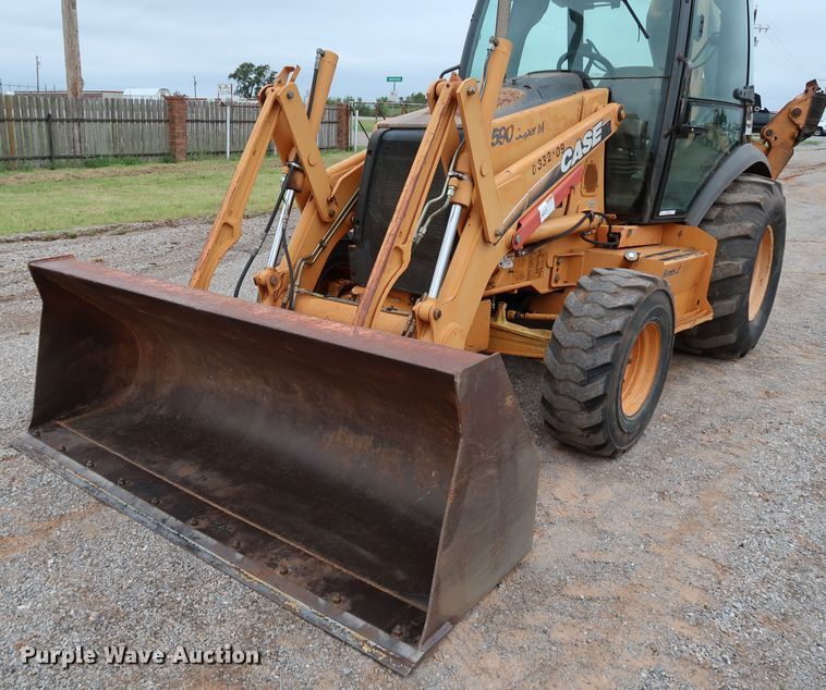 image for item KQ9793 2006 Case 590 Super M Series II  backhoe
