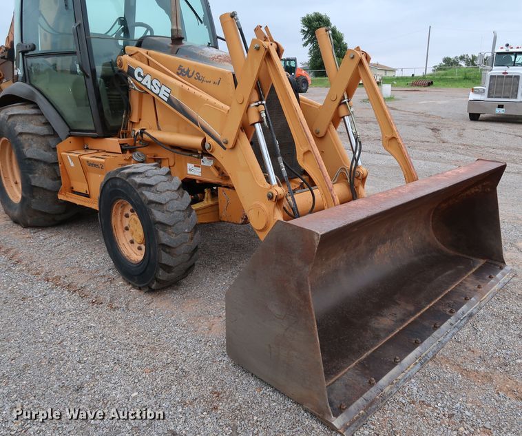 image for item KQ9793 2006 Case 590 Super M Series II  backhoe