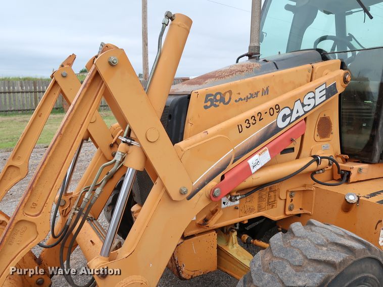 image for item KQ9793 2006 Case 590 Super M Series II  backhoe