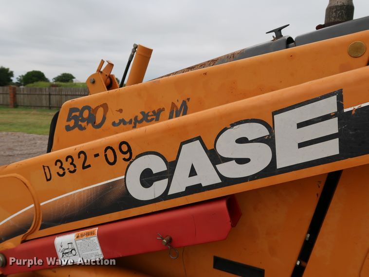 image for item KQ9793 2006 Case 590 Super M Series II  backhoe