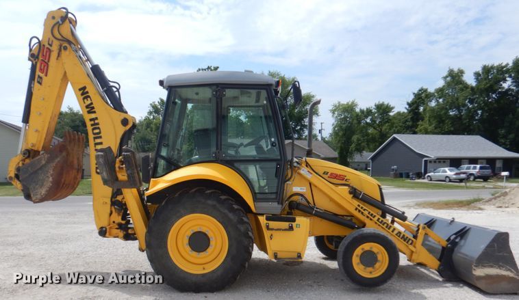 image for item KW9834 2013 New Holland B95C  backhoe