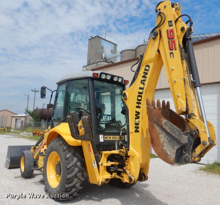 image for item KW9834 2013 New Holland B95C  backhoe