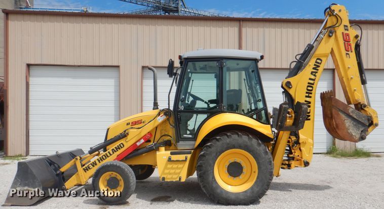 image for item KW9834 2013 New Holland B95C  backhoe