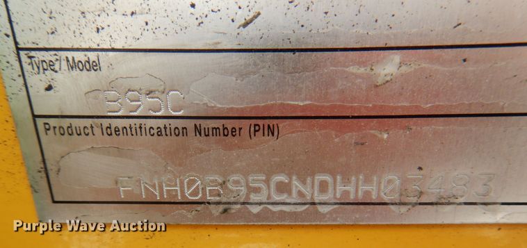 image for item KW9834 2013 New Holland B95C  backhoe