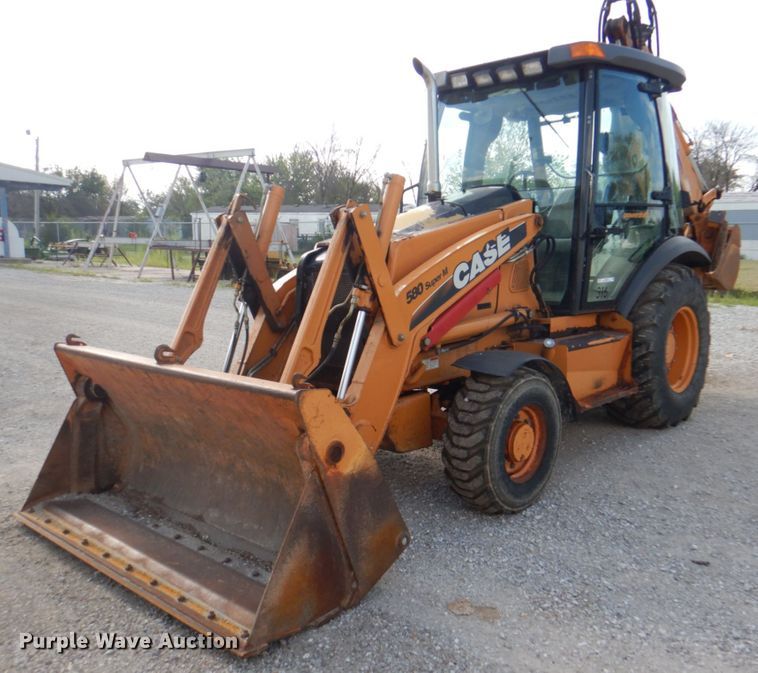 image for item KW9837 2009 Case 580 Super M  backhoe